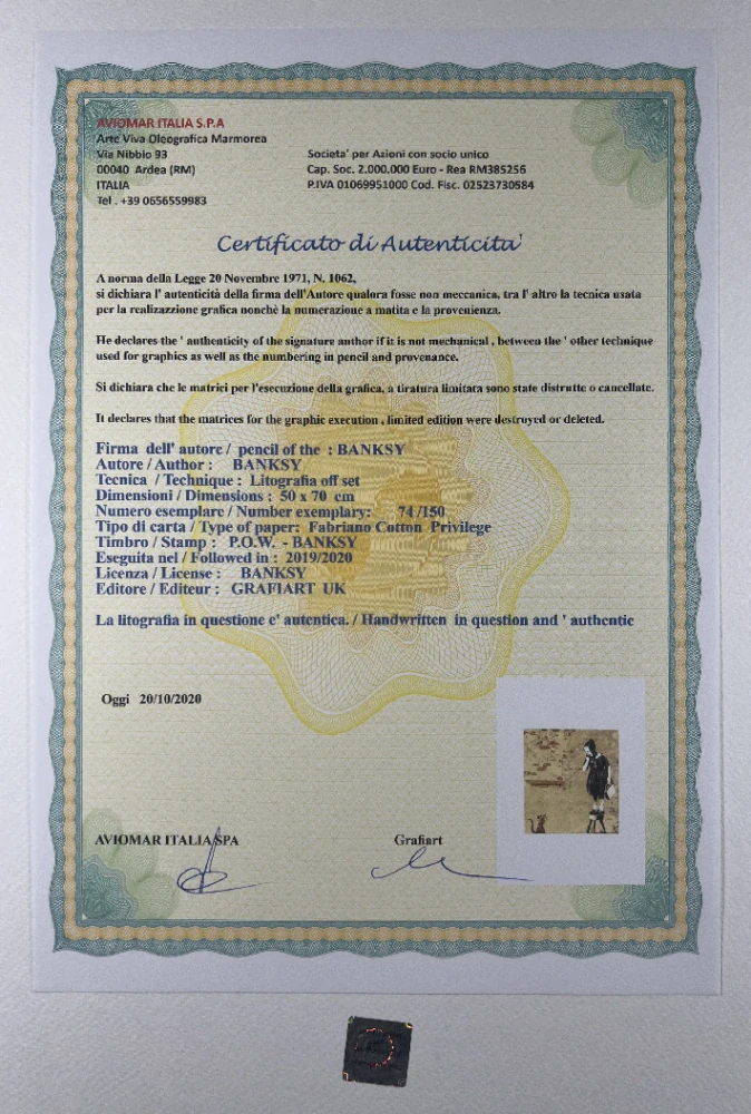 Obraz | Banksy | Ratgirl Artwork