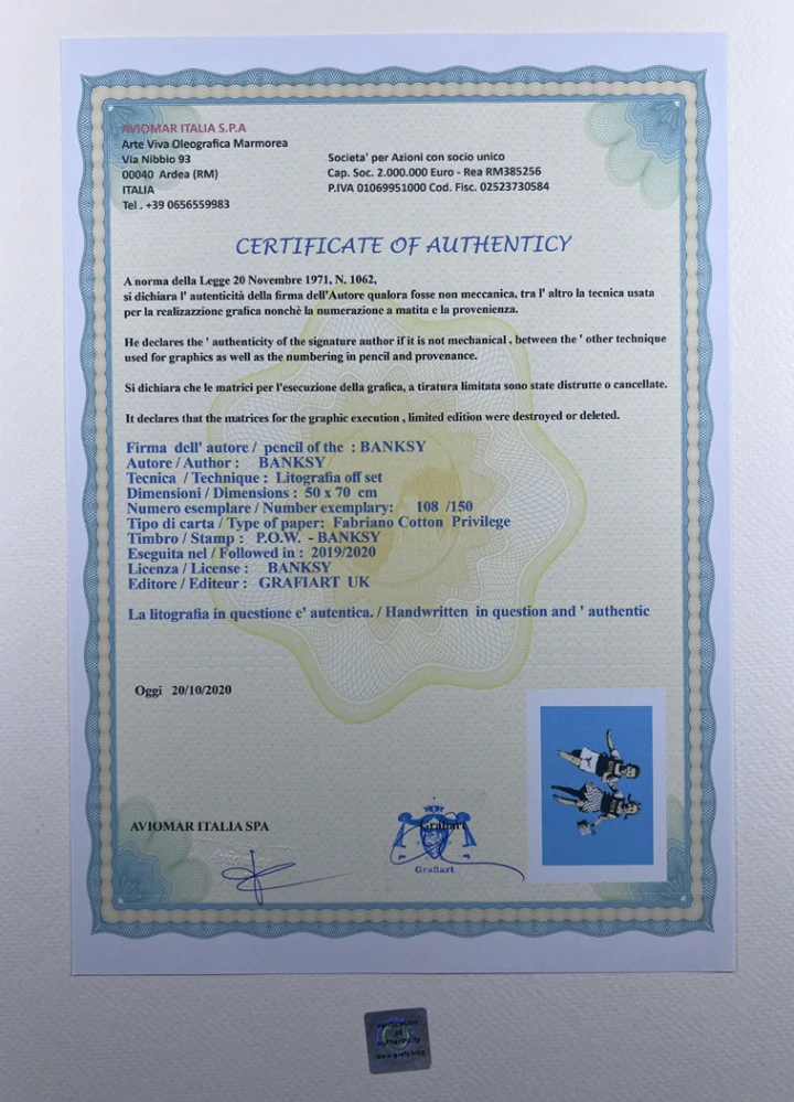 Obraz | Banksy | Police Kids