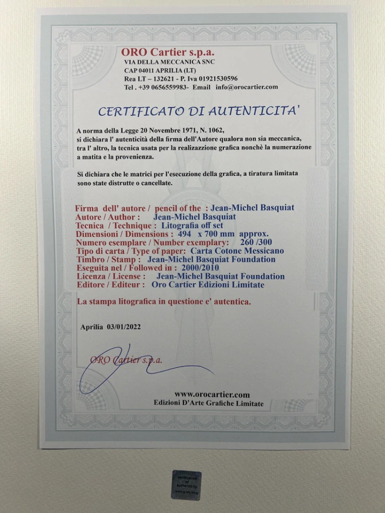 Obraz | Jean-Michel Basquiat | Untitled 17