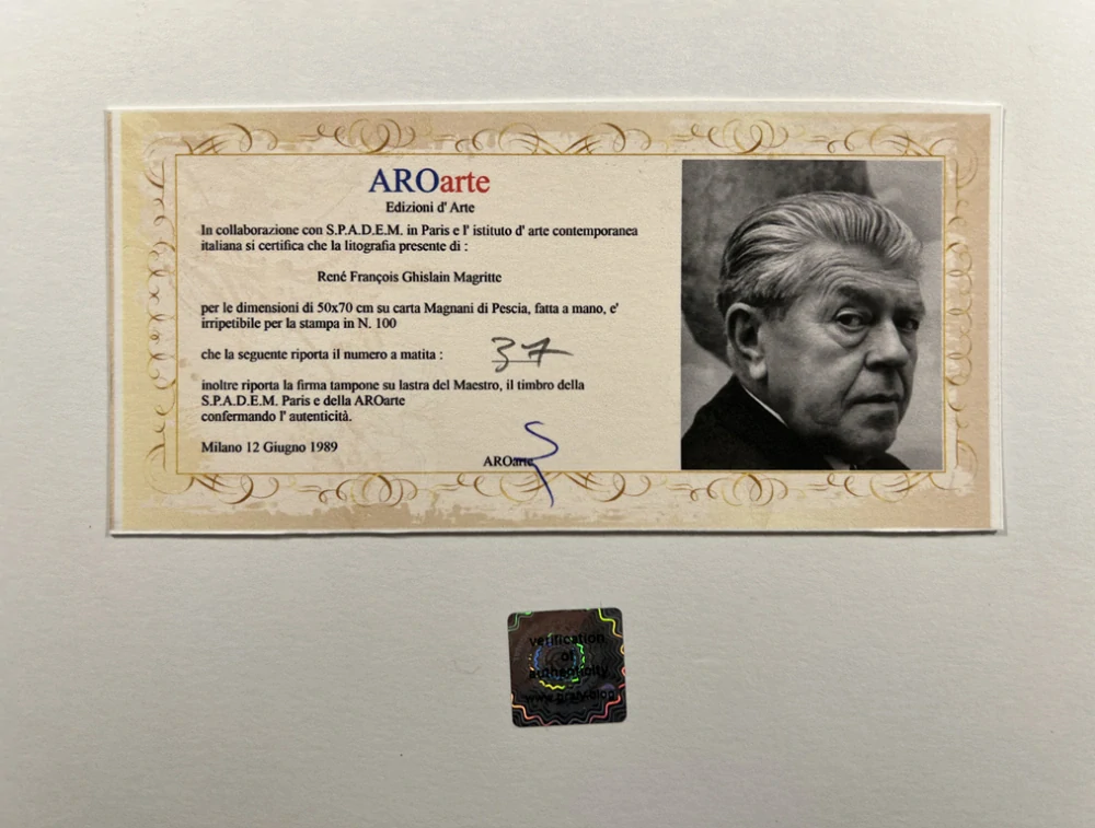 Obraz | René Magritte | Nahá žena