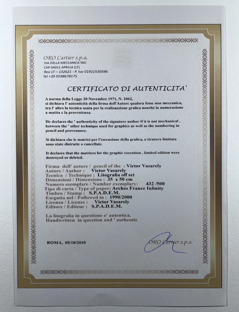 Obraz | Victor Vasarely | No.1