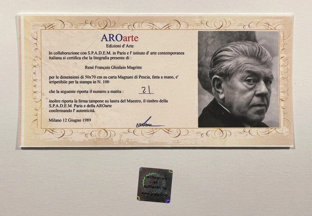 Obraz | René Magritte | Zátiší