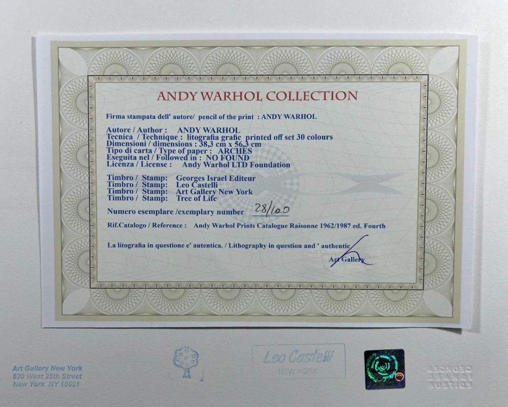 Obraz | Andy Warhol | Lenin | červená