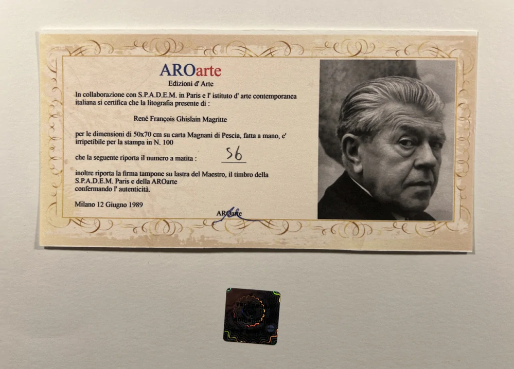Obraz | René Magritte | Dveře dokořán