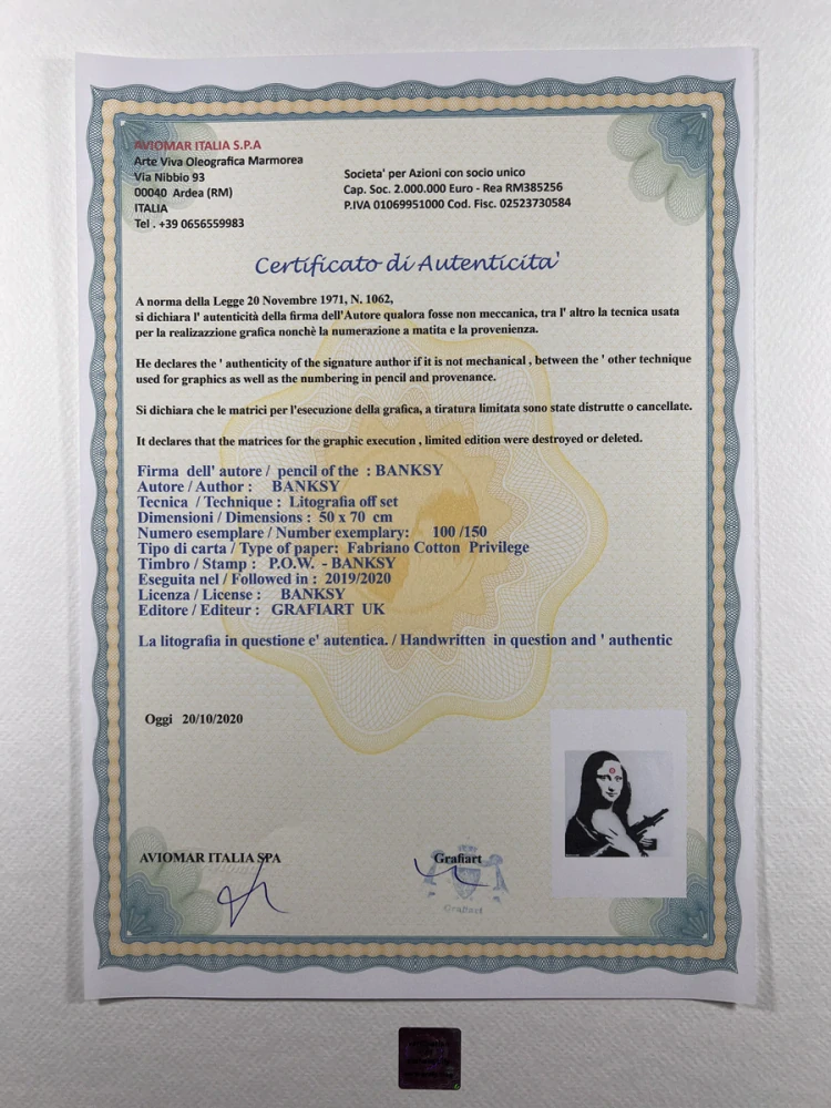 Obraz | Banksy | Mona Lisa