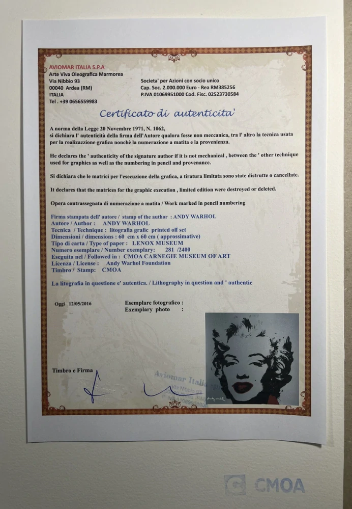 Obraz | Andy Warhol | Marilyn