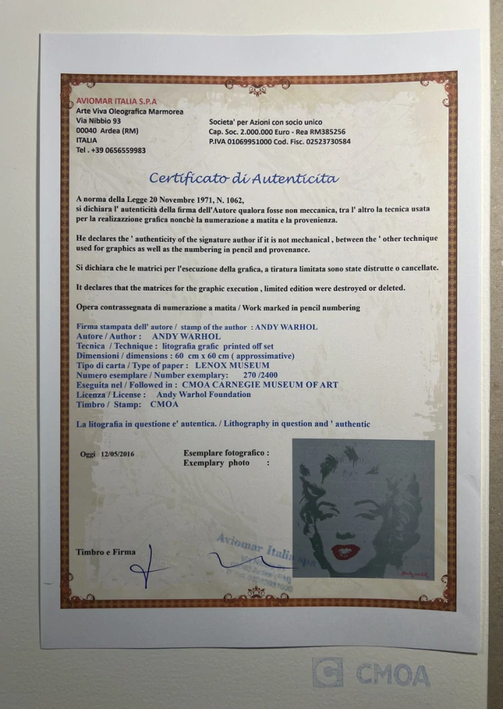 Obraz | Andy Warhol | Marilyn