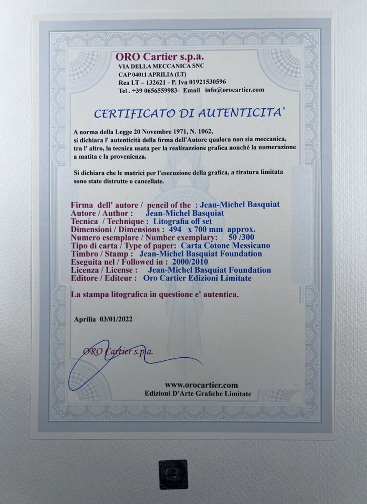 Obraz | Jean-Michel Basquiat | Untitled 20