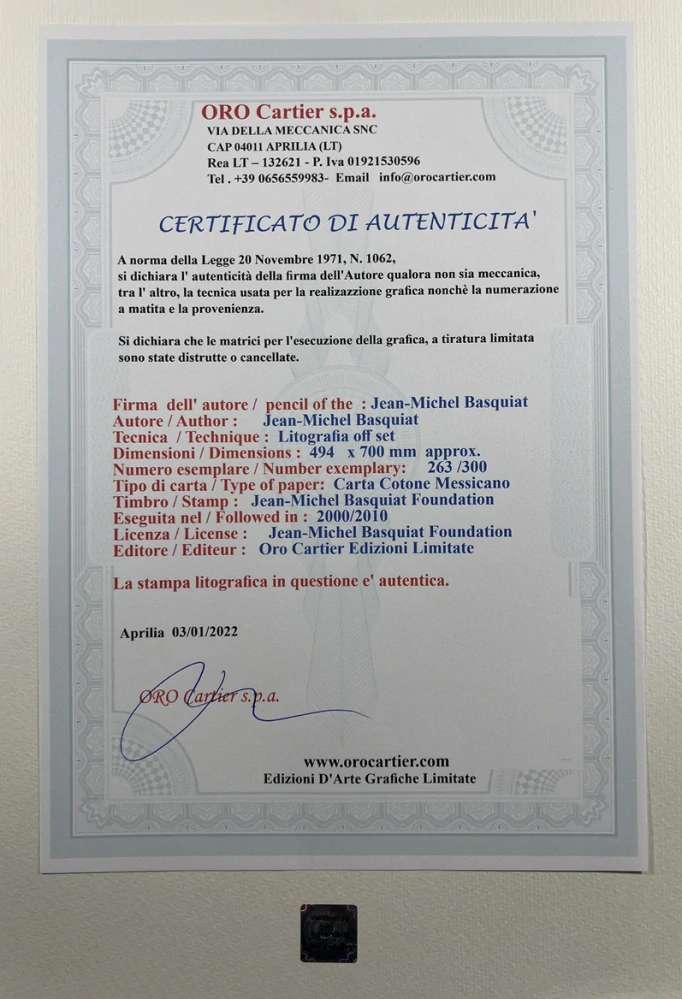 Obraz | Jean-Michel Basquiat | Untitled 21