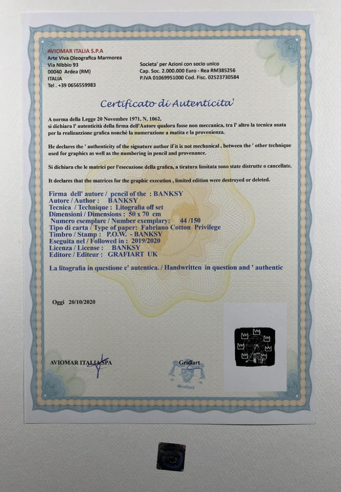 Obraz | Banksy | Banksy omaggia Basquiat a London