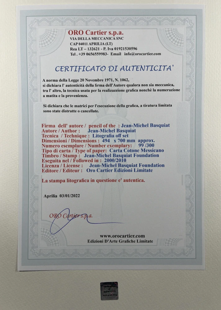 Obraz | Jean-Michel Basquiat | Untitled 23