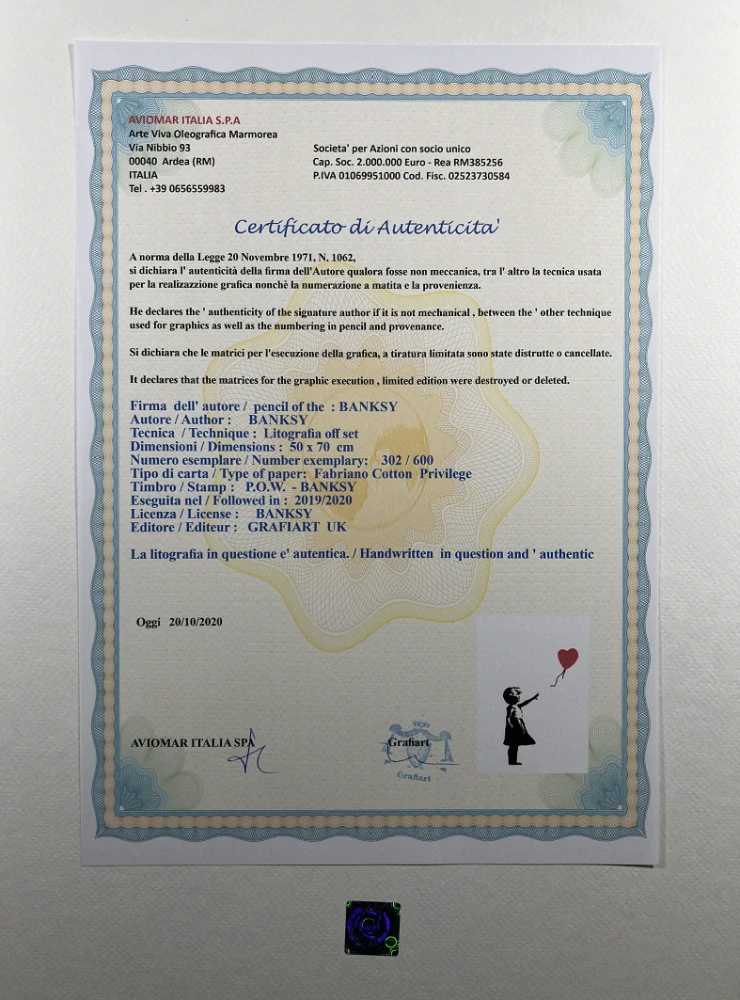 Obraz | Banksy | Girl With Balloon