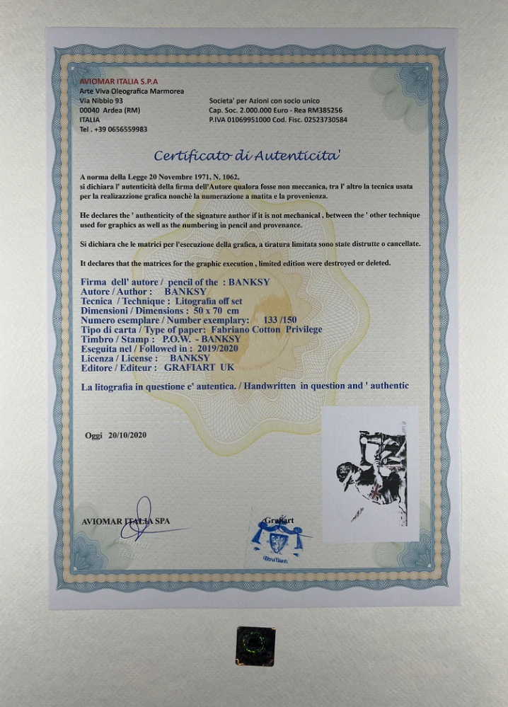 Obraz | Banksy | Slave Labour