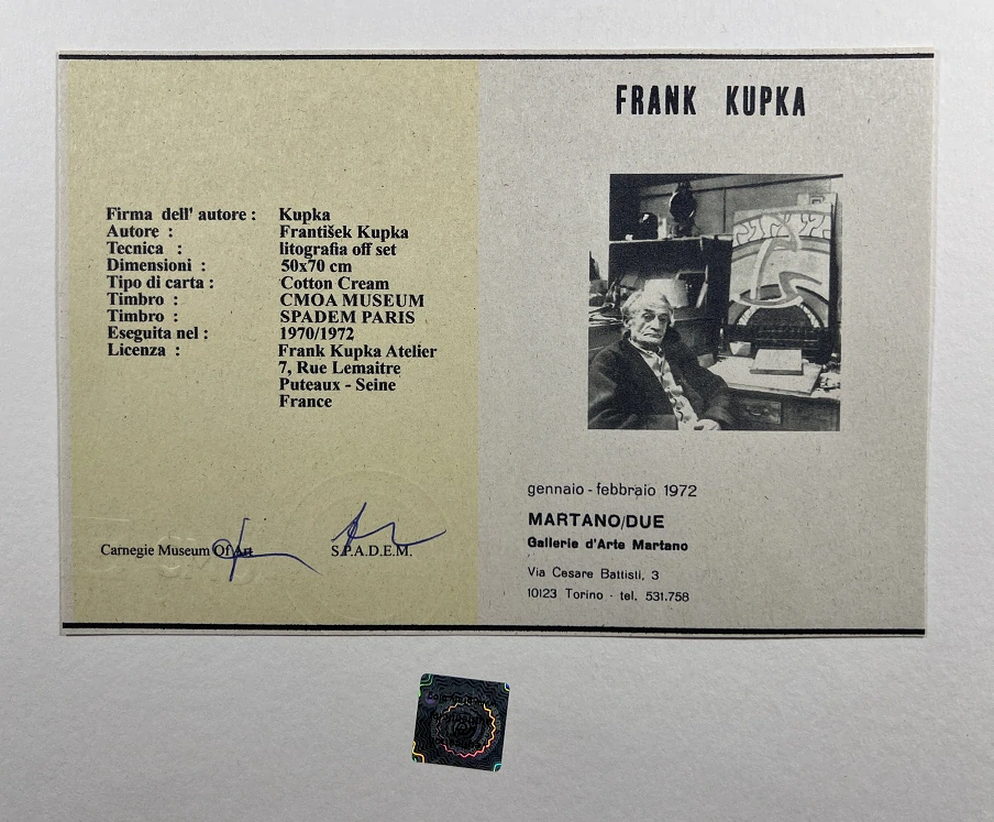 Obraz | František Kupka | Dvoubarevná fuga