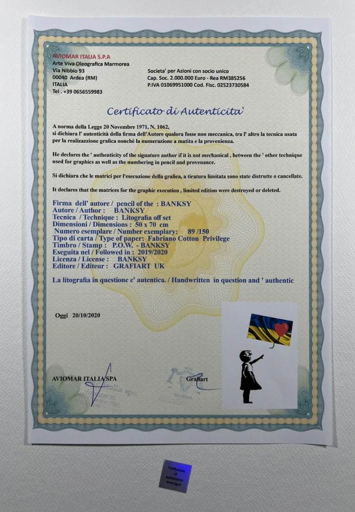 Obraz | Banksy | Girl With Balloon