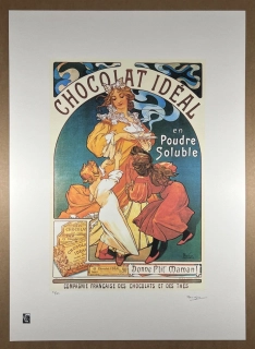 Obraz | Alfons Mucha | Chocolat Ideal