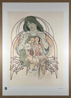 Obraz | Alfons Mucha | Illustration from 'Ilsee, Princess de Tripoli'