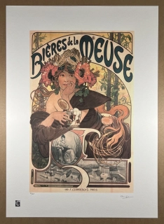 Obraz | Alfons Mucha | Bieres de la Meuse