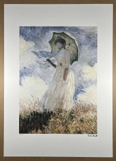 Obraz | Claude Monet | Dáma s deštníkem