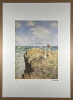 Obraz | Claude Monet | Útesy v Pourville