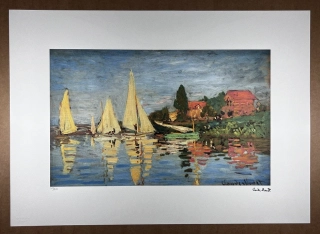 Obraz | Claude Monet | Regatta v Augenteuil