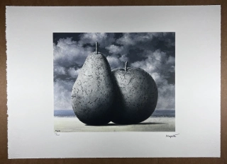 Obraz | René Magritte | Jablko a hruška