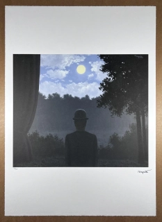 Obraz | René Mageritte | Výhled do zahrady