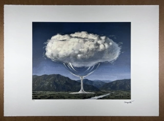 Obraz | René Mageritte | Mrak ve skleněném poháru