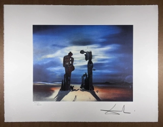 Obraz | Salvador Dalí | Archeologická reminescence na Milletovo Klekání