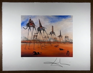 Obraz | Salvador Dalí | Elephans Giraffe II