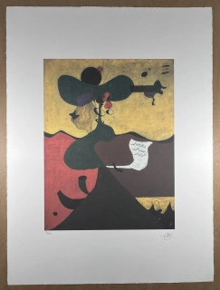 Obraz | Jean Miró | Portrét paní Mills