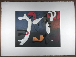 Obraz | Jean Miró | Objekty v krajině