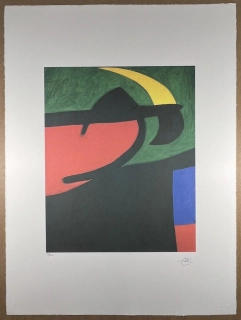 Obraz | Jean Miró | Katalánský vesničan za svitu měsíce