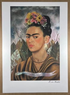 Obraz | Frida Kahlo | Autoportrét s květinovou čelenkou
