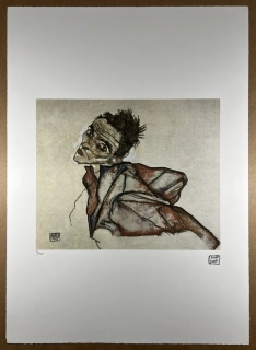 Obraz | Egon Schiele | Autoportrét