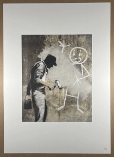 Obraz | Banksy | The gray ghost