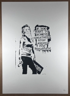 Obraz | Banksy | If you want to archieve stop asking for permission