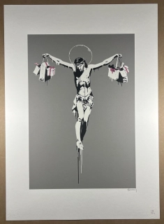 Obraz | Banksy | Christ with Shopping