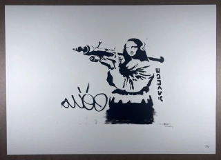 Obraz | Banksy | Mona Lisa Bazooka