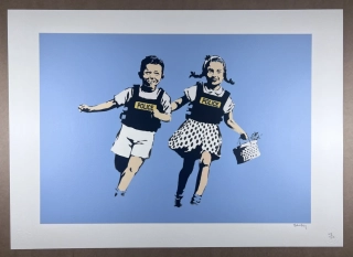 Obraz | Banksy | Police Kids