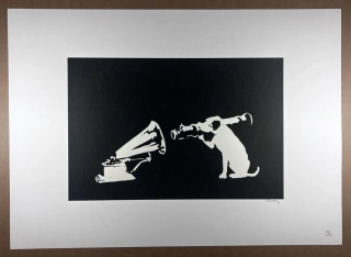 Obraz | Banksy | HMV (His Master's Voice)