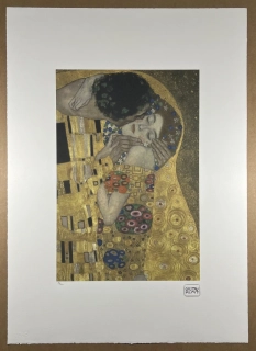 Obraz | Gustav Klimt | Polibek