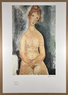 Obraz | Amedeo Modigliani | Dívčí akt