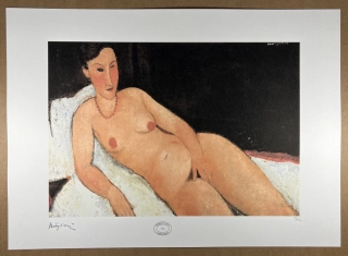 Obraz | Amedeo Modigliani | Nahá žena s náhrdelníkem
