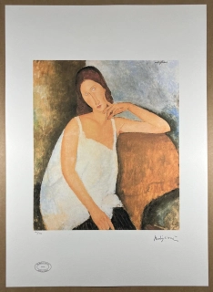 Obraz | Amedeo Modigliani | Žena v noční košili