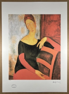 Obraz | Amedeo Modigliani | Sedící žena