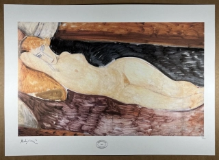 Obraz | Amedeo Modigliani | Akt s rezavými vlasy