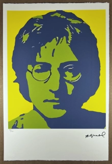 Obraz | Andy Warhol | John Lenon | zelená