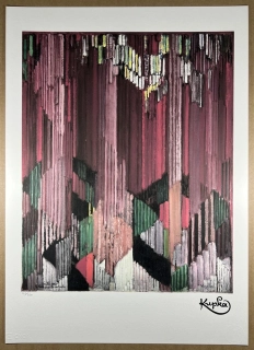 Obraz | František Kupka | Estudio para el lenguaje de as verticales