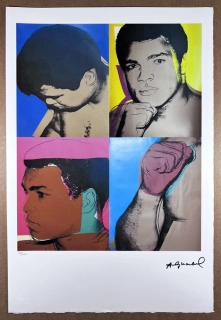 Obraz | Andy Warhol | Muhammad Ali 4x